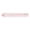 ミドリ マルチ定規＜30cm＞ ピンクA 1個