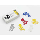 ミドリ インデックスクリップ ネコ柄 18個入