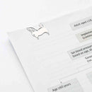 ミドリ エッチングクリップス イヌ柄 16個入