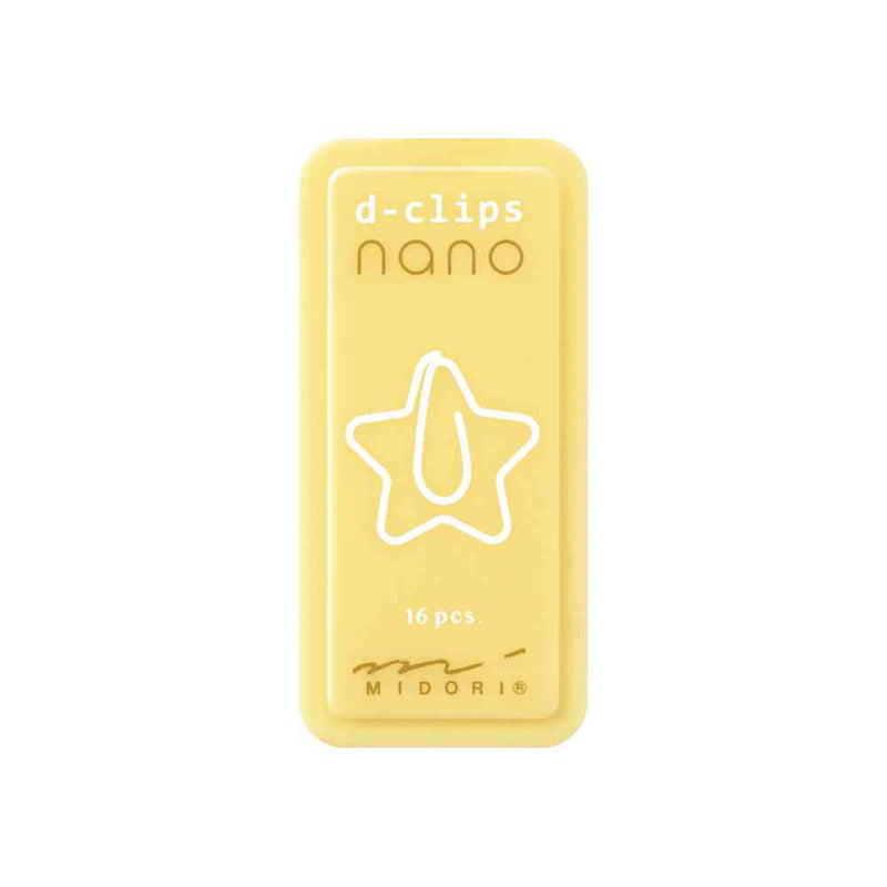 ミドリ ディークリップス ナノ 星柄 16個入