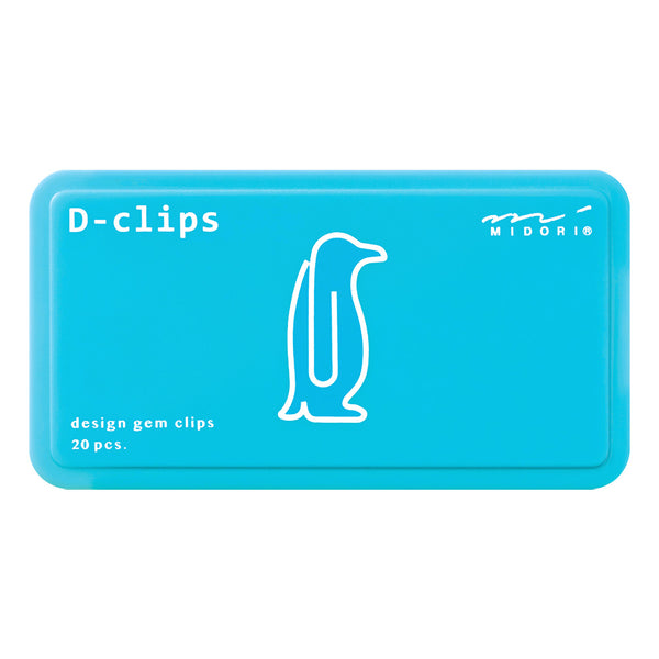 ミドリ ディークリップス ペンギン柄A 1パック