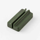 ミドリ マグネットレターカッター カーキ 1個