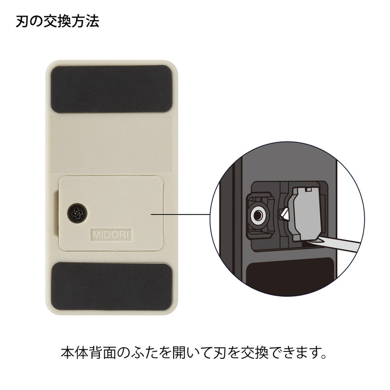 ミドリ マグネットレターカッター 替刃 1個