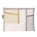 ミドリ ペン＆ツールポーチ メッシュ グレー 1個