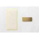 ミドリ TRC ブラス ラベル プレート 1パック（ 6個入）