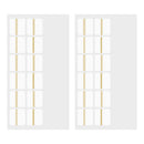 ミドリ インデックスラベル チラット パターン 金 2シート（24枚）