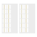 ミドリ インデックスラベル チラット パターン 金 2シート（24枚）