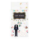 ミドリ シール2358 PCM タイトル 結婚式柄 1シート