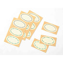 ミドリ シール2362 PCM ラベル グリーン柄 12枚入（3柄×4枚）