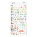 ミドリ シール2391 季節 植物柄 1シート