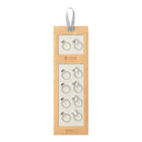 ミドリ シール2418 PCM モチーフ リング柄 1シート入