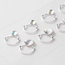 ミドリ シール2418 PCM モチーフ リング柄 1シート入