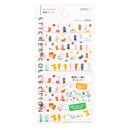 ミドリ シール2456 達成 ダイエット動物柄 1パック