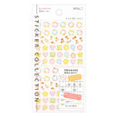 ミドリ シール2457 日付 キラキラ柄 パステル 1パック