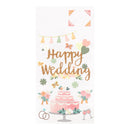 ミドリ シール2513 PCM タイトル 結婚式 ケーキ柄 1シート入