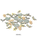 ミドリ シール2522 PCM デコレーション 葉柄 30枚入（5柄）