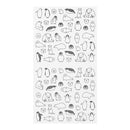 ミドリ シール2555 おしゃべり 海の動物柄 1シート入