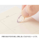 ミドリ シール 2596 カラー ラベンダー 1パック