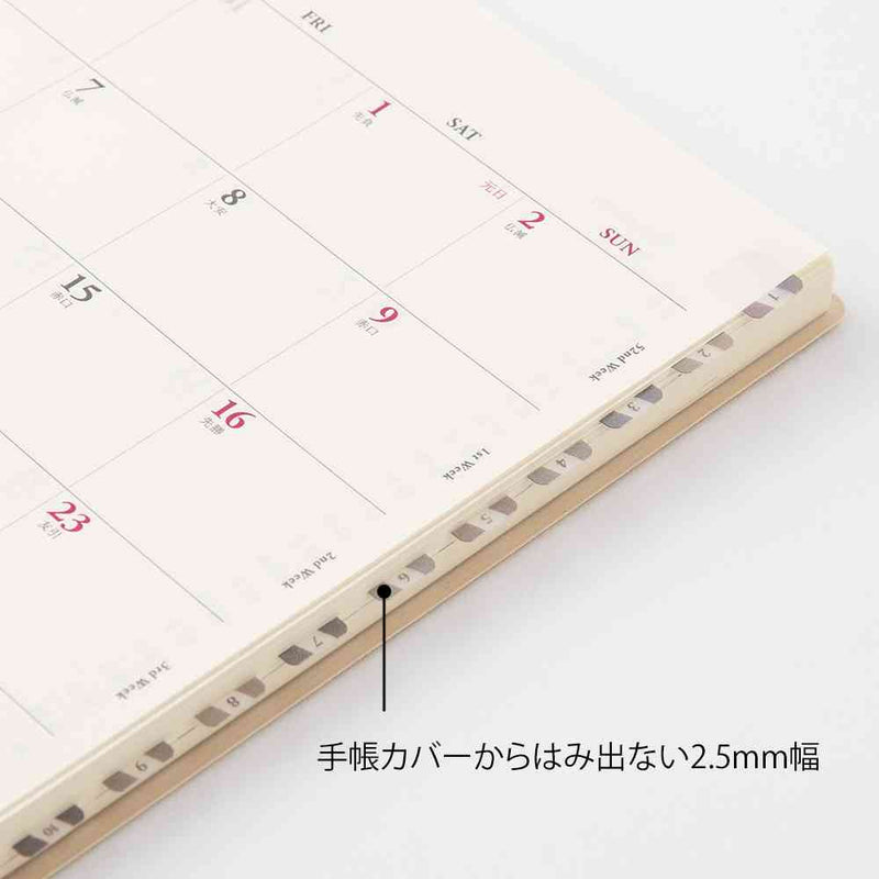 ミドリ インデックスラベル S チラット 数字 グレー 2シート（48 枚）入
