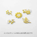 ミドリ シール 2609 PCM デコレーション 箔 植物柄 30枚入（5柄×6枚）