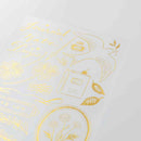 ミドリ シール 2615 転写 箔 モチーフ記録柄 1パック