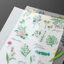 ミドリ シール 2632 転写 草花柄 1パック