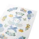 ミドリ シール 2657 PCM フレーム 青 1シート入