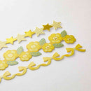 ミドリ シール 2659 PCM リボン 黄色 6枚入（3柄×2枚）