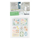 ミドリ シール2698 転写 ツヤ タイル北欧柄 1パック