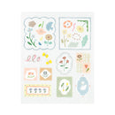 ミドリ シール2698 転写 ツヤ タイル北欧柄 1パック