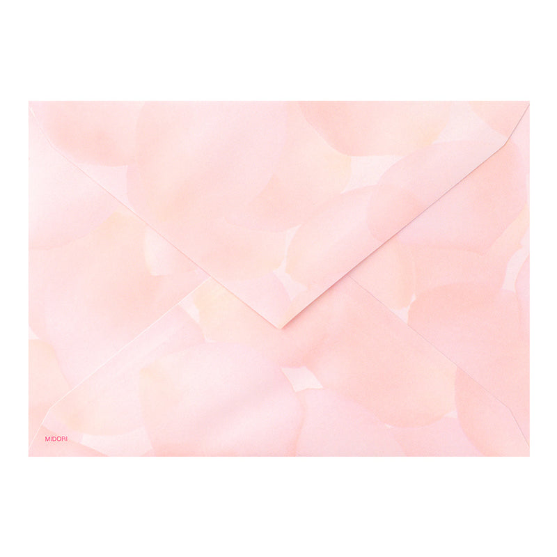 ミドリ レターセット134 花色ノキモチ 1パック