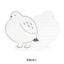 ミドリ レターセット925 ダイカット ライチョウ柄 便箋／6枚入、封筒／3枚入