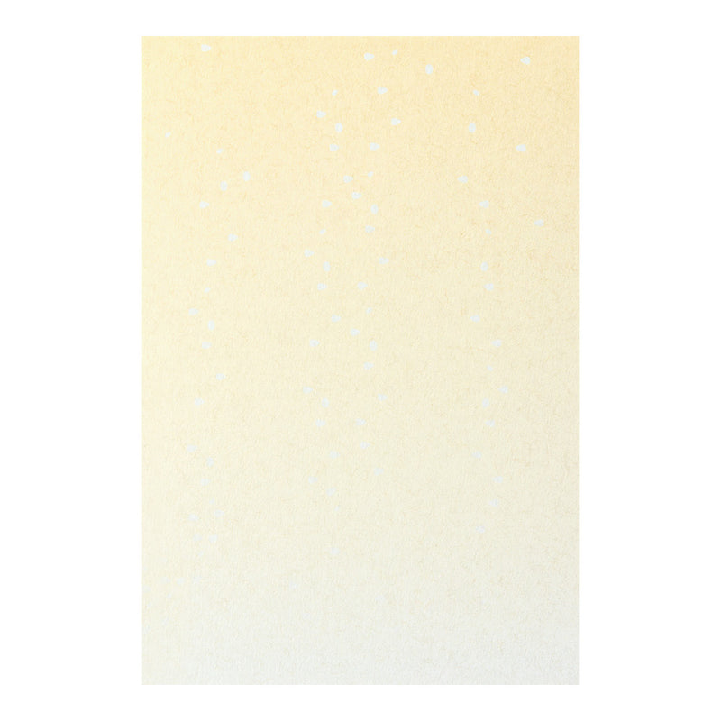 ミドリ はがき436 花の塵 ちり 黄色 1パック