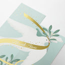 ミドリ カード 立体 トリ柄 1個