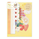 ミドリ カード 立体 誕生日 ケーキ柄 1個