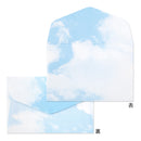 ミドリ ミニレターセット 空色ノキモチ 1パック