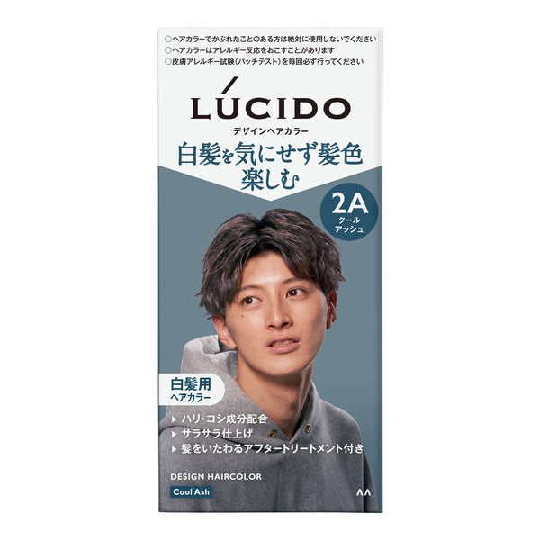 ルシード　デザインヘアカラー　クールアッシュ1剤35g・2剤70ml・トリートメント5g