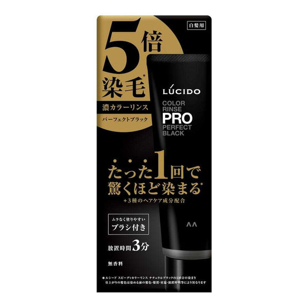 ルシード カラーリンスPRO パーフェクトブラック 120g