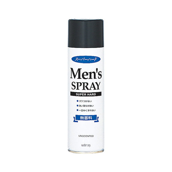 Men's Hairspray Super Hard Unscented 275g