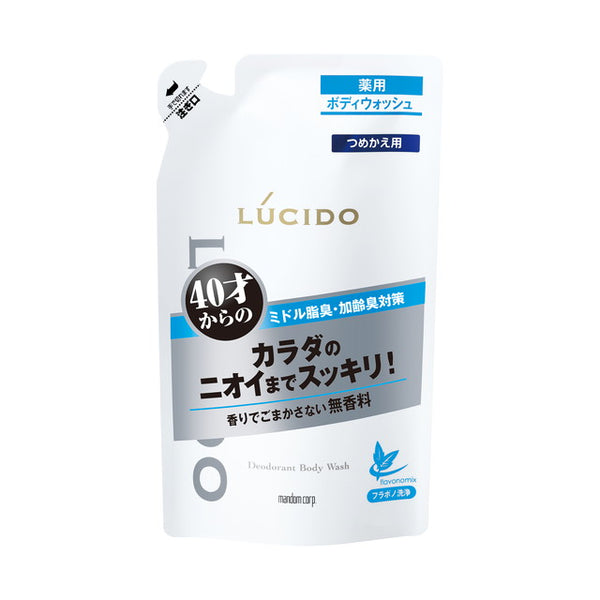 [Quasi-drug] Lucido Medicated Deodorant Body Wash Refill 380ml *