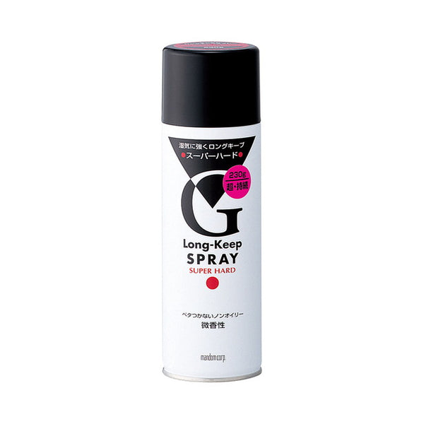 mandom long keep spray super hard 230g