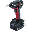 MAX 18V充電静音ドライバセット（アカ）5.0Ah 【直送品】 返品・キャンセル・他商品と同時購入は不可