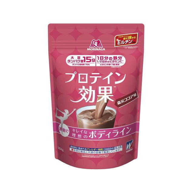 ◆森永製菓 プロテイン効果森永ココア味２６４ｇ