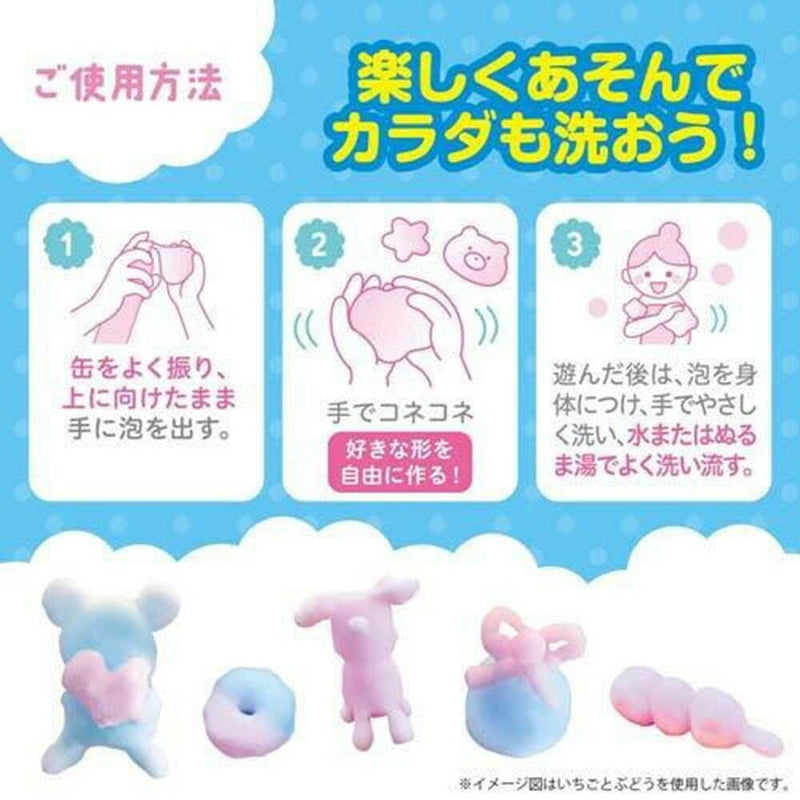 マックス 泡ねんど 遊べるボディソープ いちごの香り 160g