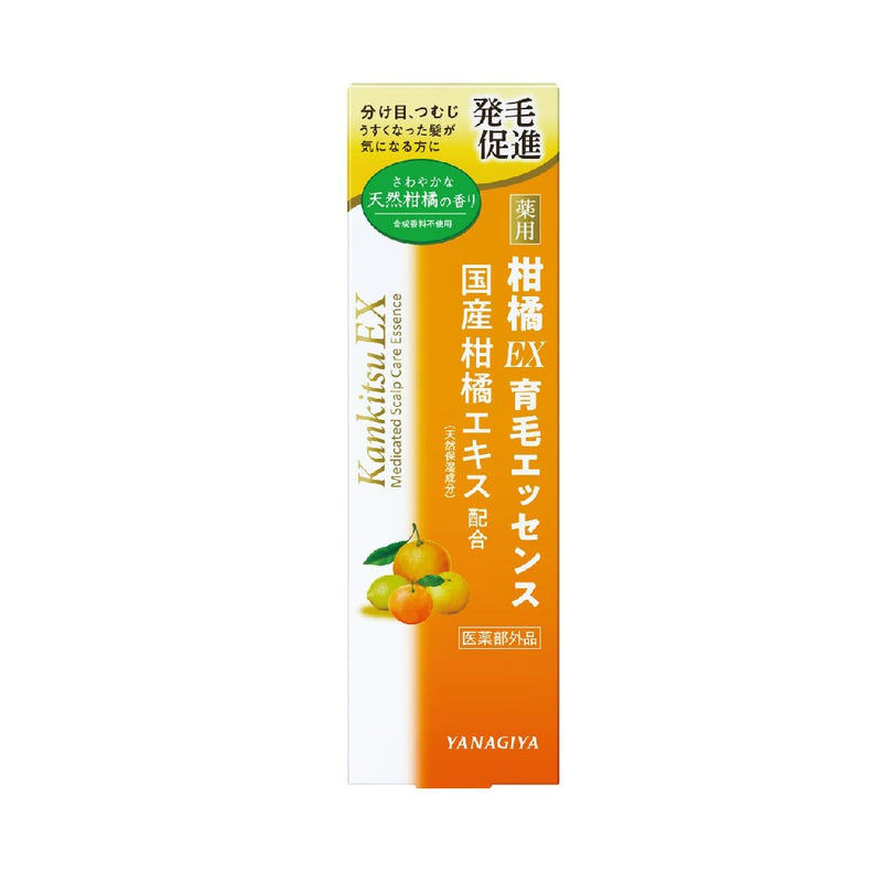 [Quasi-drug] Yanagiya Medicated Citrus EX Hair Growth Essence 180ML