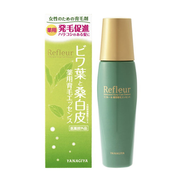 [Quasi-drug] Yanagiya Honten Refleur Medicated Hair Growth Essence 120ml (hair growth agent for women) *