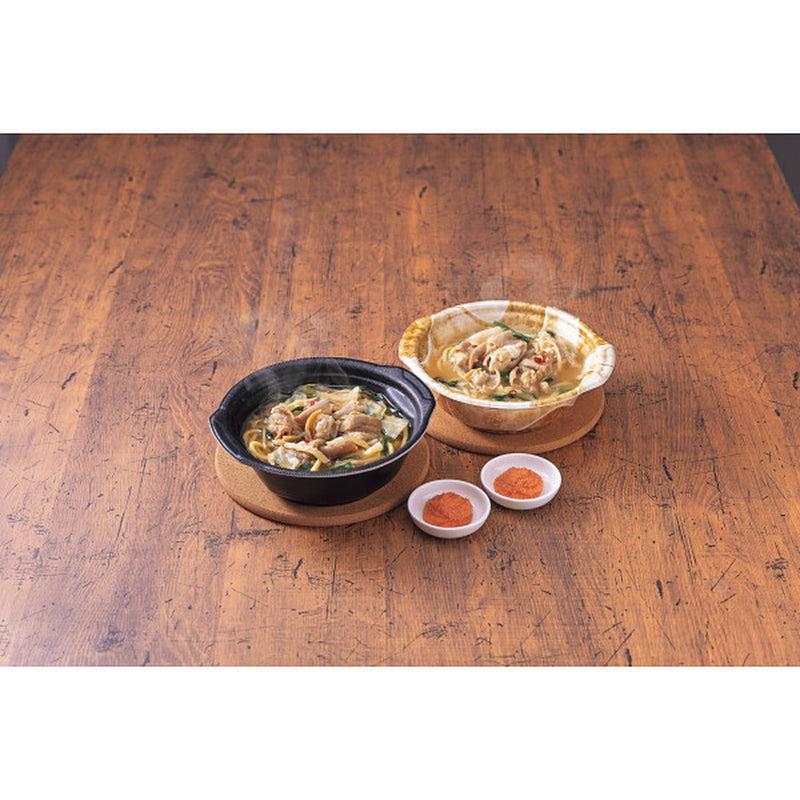◆【お歳暮限定】やまや レンジで簡単！個食もつ鍋辛子明太子小袋付き◇メーカー直送 ▼返品・キャンセル不可【他商品との同時購入不可】