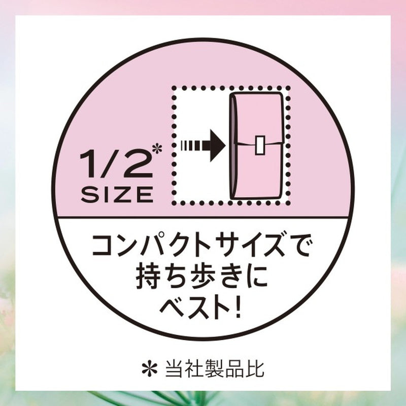 センターインコンパクト1／2 スイートフローラルの香り 多い昼〜ふつうの日用 22枚