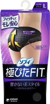 Sophie Extreme Fit 时尚型黑色 L 码