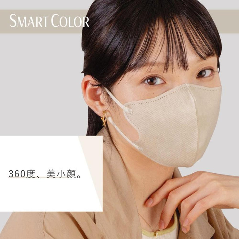 ユニ・チャーム 超快適マスク SMARTCOLOR（スマートカラー） Beige（ナチュラルベージュ） ふつう 7枚入